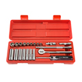 TEKTON MIT-11501 22-pc. 1/4 in. Drive Socket Set (Metric) from Hanover Tool