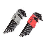 TEKTON MIT-25282 26-pc. Long Arm Ball Hex Key Wrench Set (Inch/Metric) from Hanover Tool