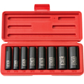 TEKTON MIT-4845 3/8 in. Drive Deep Impact Socket Set (3/8 in.-13/16 in.) 6-pt. Cr-V from Hanover Tool