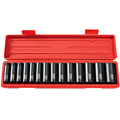 TEKTON MIT-4880 1/2 in. Drive Deep Impact Socket Set (3/8 in.-1-1/4 in.) 6-pt. Cr-V from Hanover Tool