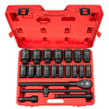 TEKTON MIT-48995 22-pc. 3/4 in. Drive Deep Impact Socket Set (7/8-2 in.) from Hanover Tool